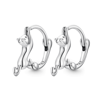 Lovely Cat Stud Earrings