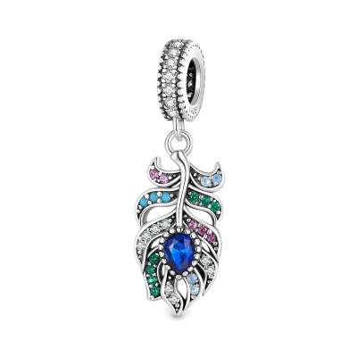 Peacock Feather Pendant