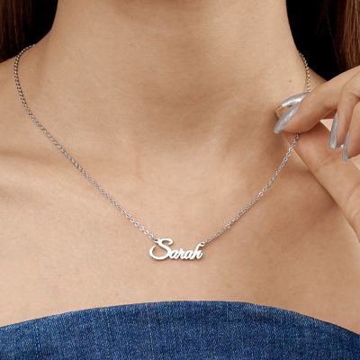 Silver Customise Necklace