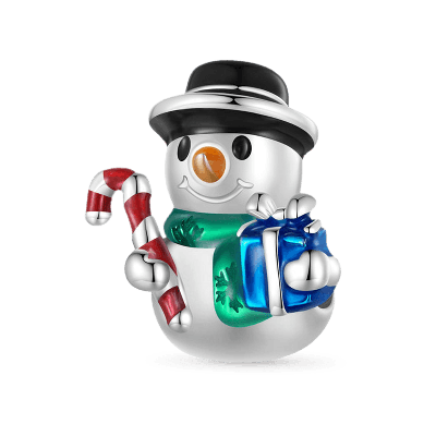 Christmas Snowman Charm