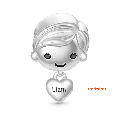Love Boy Engravable Charm