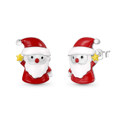 Santa Claus Stud Earrings