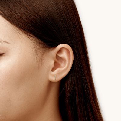 Mini Bar Stud Earrings