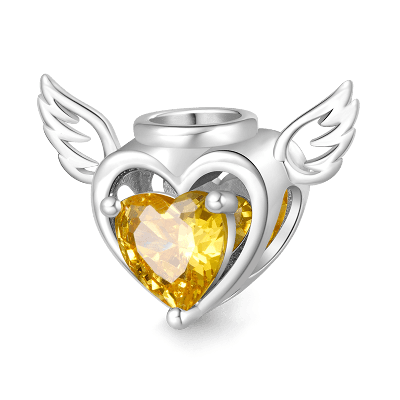 Loving Angel Heart Charm