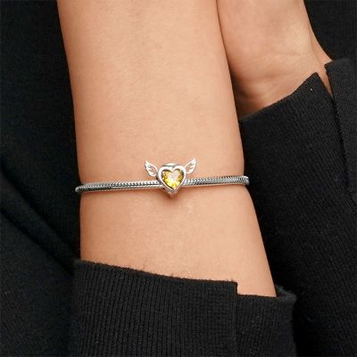 Loving Angel Heart Charm