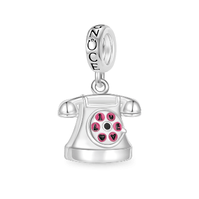 Antique Telephone Pendant