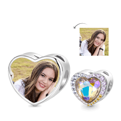 Sparkling Photo Charm