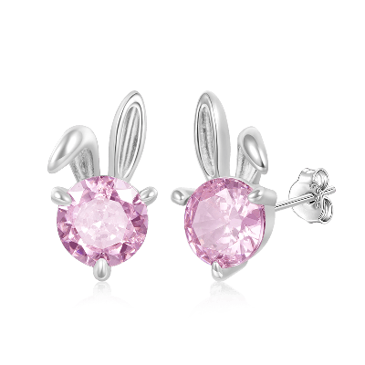 Rabbit Stud Earrings