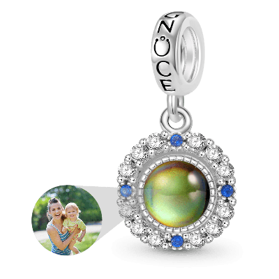 Round Projection Pendant