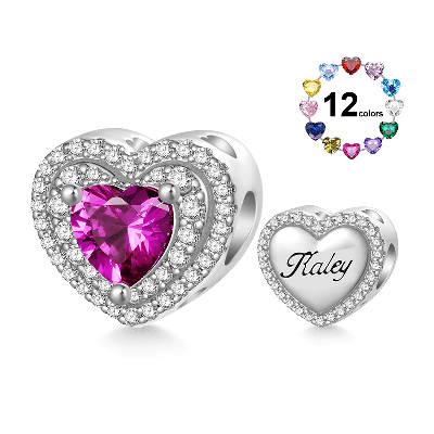 Heart Engravable Charm