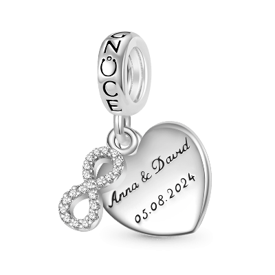 Engravable Infinite Love Pendant