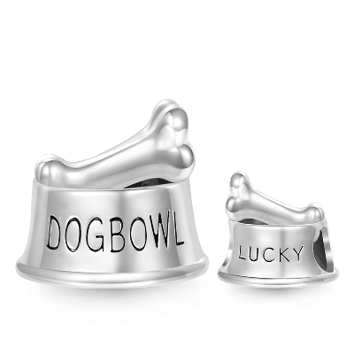 Dog Bowl Charm