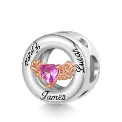 Wings of Love Charm