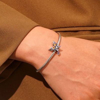 Purple Butterfly Charm