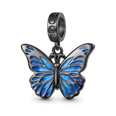 Blue Butterfly Pendant
