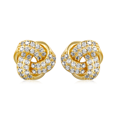Love Knot Stud Earrings