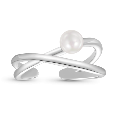 Wrap Pearl Band Ring