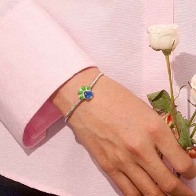 Color-changing Dog Paw Charm