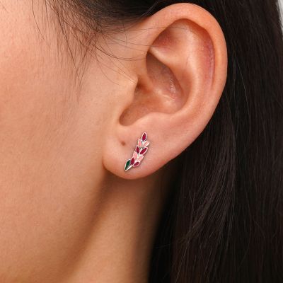 Lavender Stud Earrings
