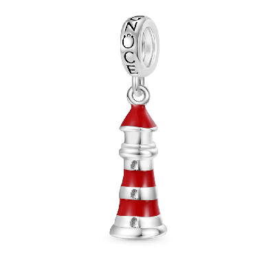 Red Lighthouse Pendant