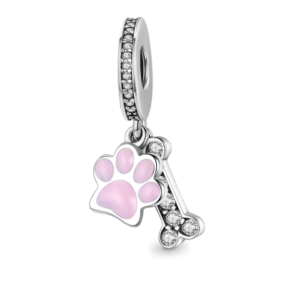 Paw & Bone Pendant
