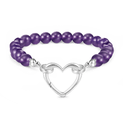 Amethyst Stretch Bracelet