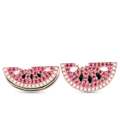 Watermelon Stud Earrings