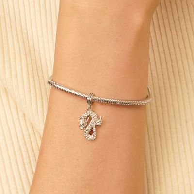 Silver Dragon Pendant