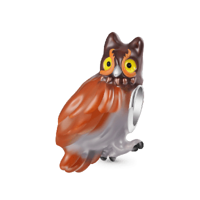 Great Horned Owl Charm