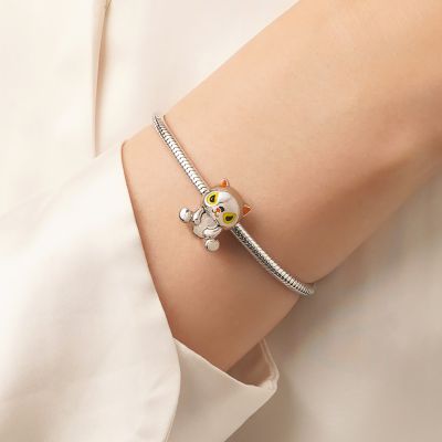 Cat & Polar Bear Charm