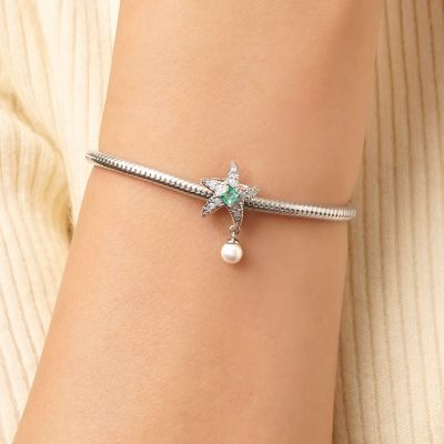 Blue Starfish Charm