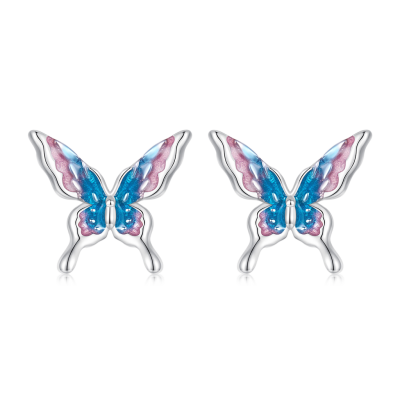 Aura Butterfly Stud Earrings