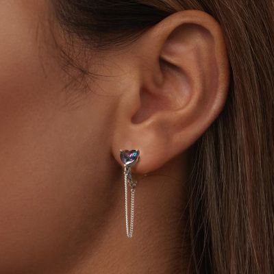 Vintage Heart Earrings