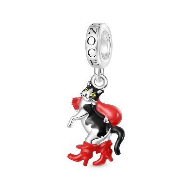 Puss In Boots Red Bag Pendant