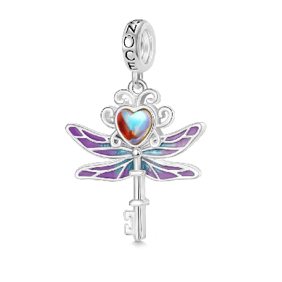 Dragonfly Key Pendant