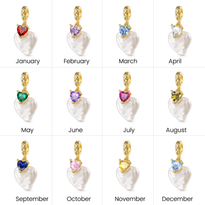 Irregular Pearl Birthstone Pendant