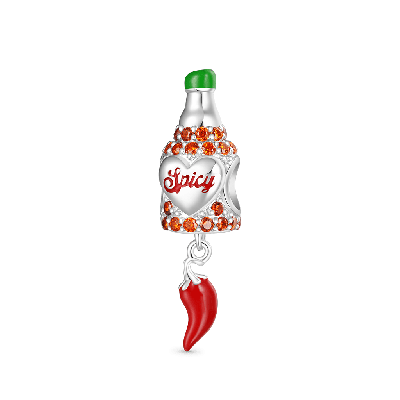 Chili Sauce Bottle Charm