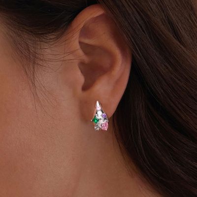 Teardrop Stud Earrings