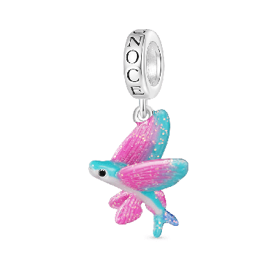 Gradient Flying Fish Pendant