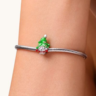 Christmas Tree Gnome Charm