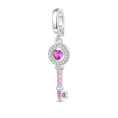 Key Clasp Clusters Charm