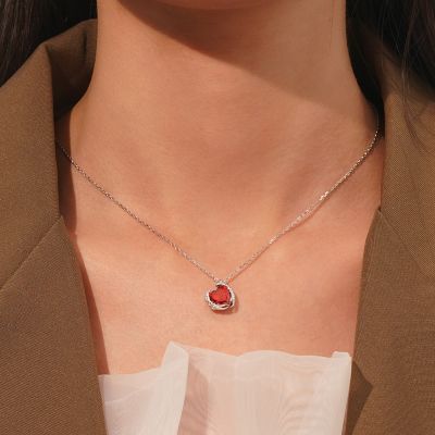 Love Heart Wings Necklace