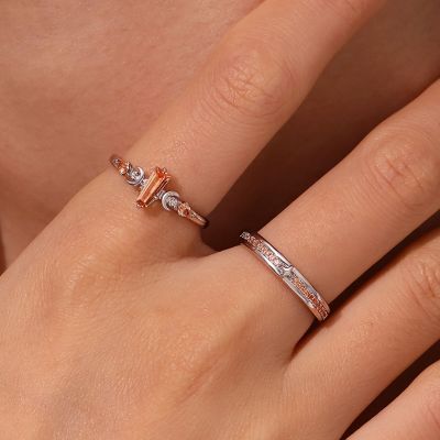 Trapezoidal-cut Citrine Womens Ring