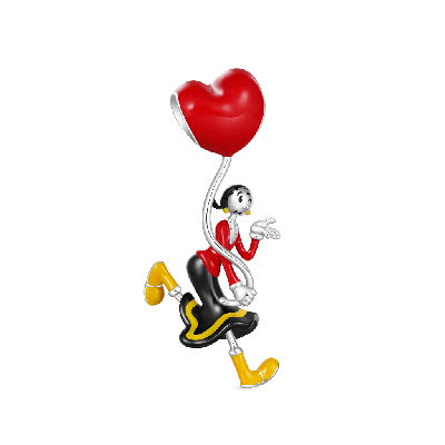Popeye Olive Oyl Pendant