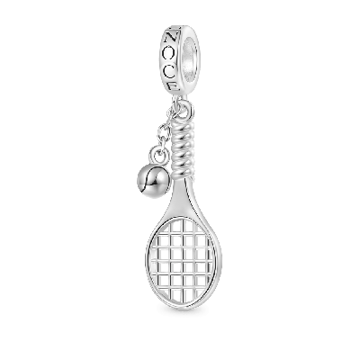 Tennis Racket and Ball Pendant