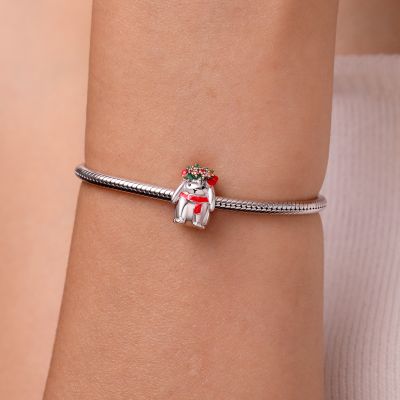 Christmas Bunny Charm