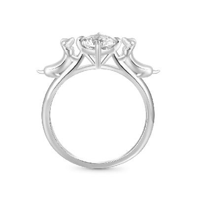Dachshund Embrace Ring