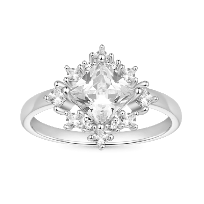 Classic Pagoda-Cut Ring