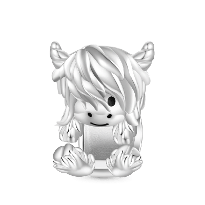 Cute Scottish Highland Cow Charm