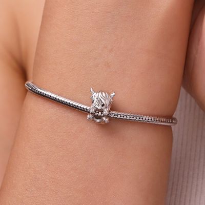 Cute Scottish Highland Cow Charm